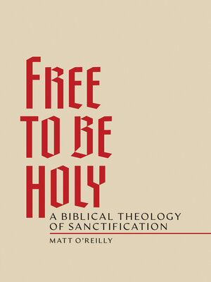 cover image of Free to Be Holy